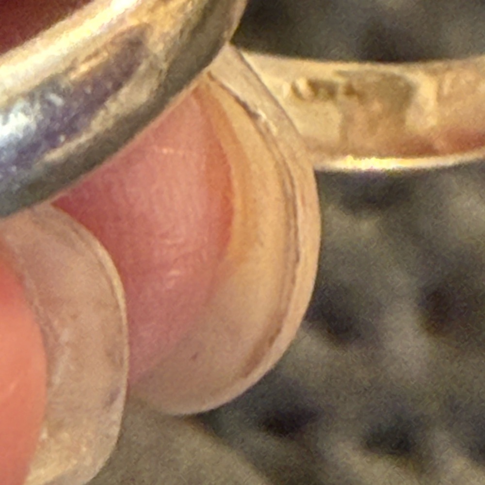 Sterling Silver Interlocking Rings - image 3